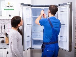 Thuê thợ sửa đến khắc phục lỗi xảy ra với tủ lạnh