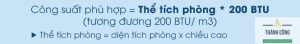 Công thức tính công suất máy lạnh theo thể tích phòng