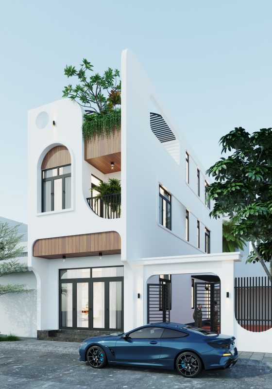 Nhà phố 2 tầng đẹp