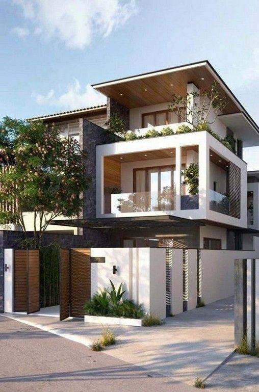 Nhà phố 3 tầng hiện đại